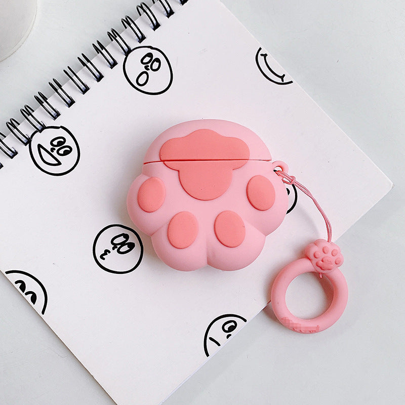 AirPods 5th generation silicone wireless Bluetooth earphone protective case suitable for Apple Pro 2nd generation cute box