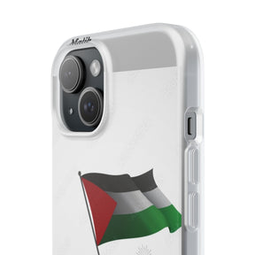 Free Palestine Specially Designed for iPhone 15 Protective Case-Silicone Protection  Mobile Phone Case