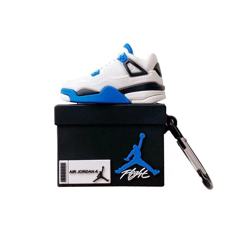 Nike Jordan Creative 3D Shoe Box for AirPods Pro Apple Bluetooth Earphone Case 1/2/3 Generations Protective Cover