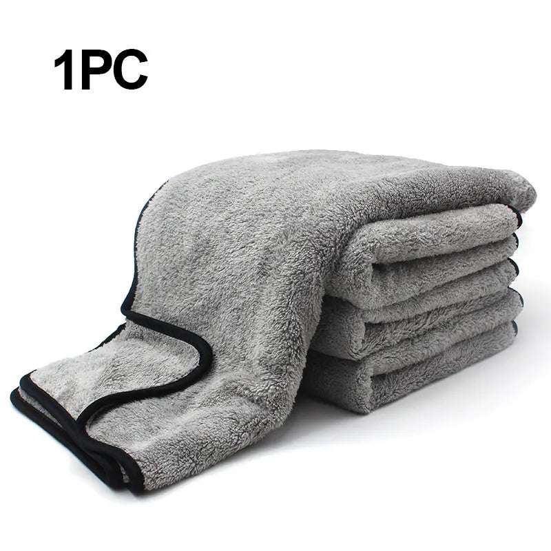 Microfiber Towel Car Wash Accessories 100X40Cm Super Absorbency Car Cleaning Cloth Premium Microfiber Auto Towel One-Time Drying