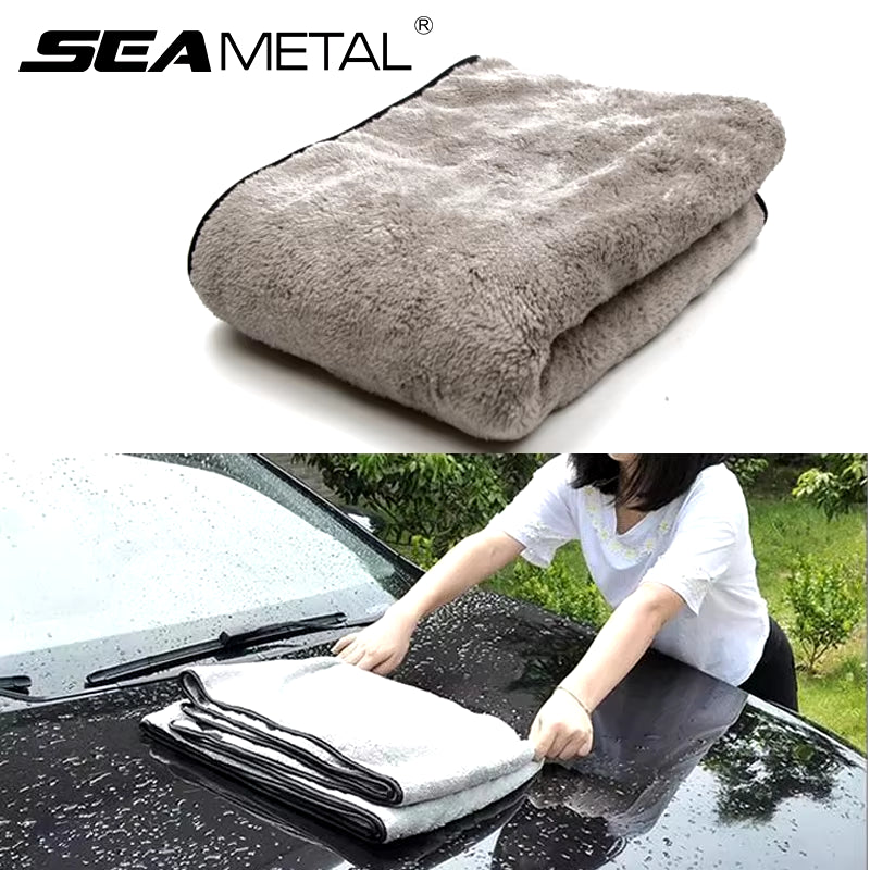 Microfiber Towel Car Wash Accessories 100X40Cm Super Absorbency Car Cleaning Cloth Premium Microfiber Auto Towel One-Time Drying