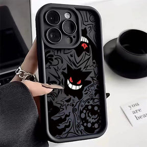 Red eye Geng Gui is suitable for Apple 14promax all inclusive 15pro phone case 13/12 anti drop 11/X/8