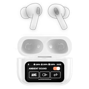 Cross border A9Pro wireless earphones Bluetooth 5.4 ultra long endurance in ear noise reduction Huaqiang North popular Bluetooth