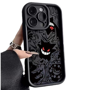 Red eye Geng Gui is suitable for Apple 14promax all inclusive 15pro phone case 13/12 anti drop 11/X/8