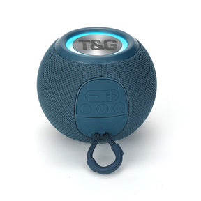 TG337 Bluetooth Speaker Wireless Fabric Card Speaker Subwoofer Portable Mini Bluetooth Speaker