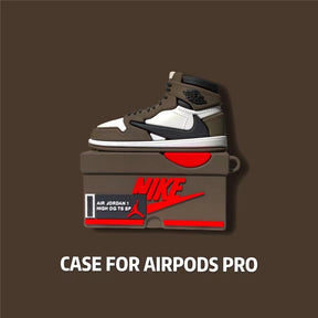 Nike Jordan Creative 3D Shoe Box for AirPods Pro Apple Bluetooth Earphone Case 1/2/3 Generations Protective Cover