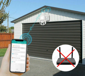 TELECAMERA ESTERNA 2022 WIRELESS APP ICSEE PTZ VIDEOSORVEGLIA