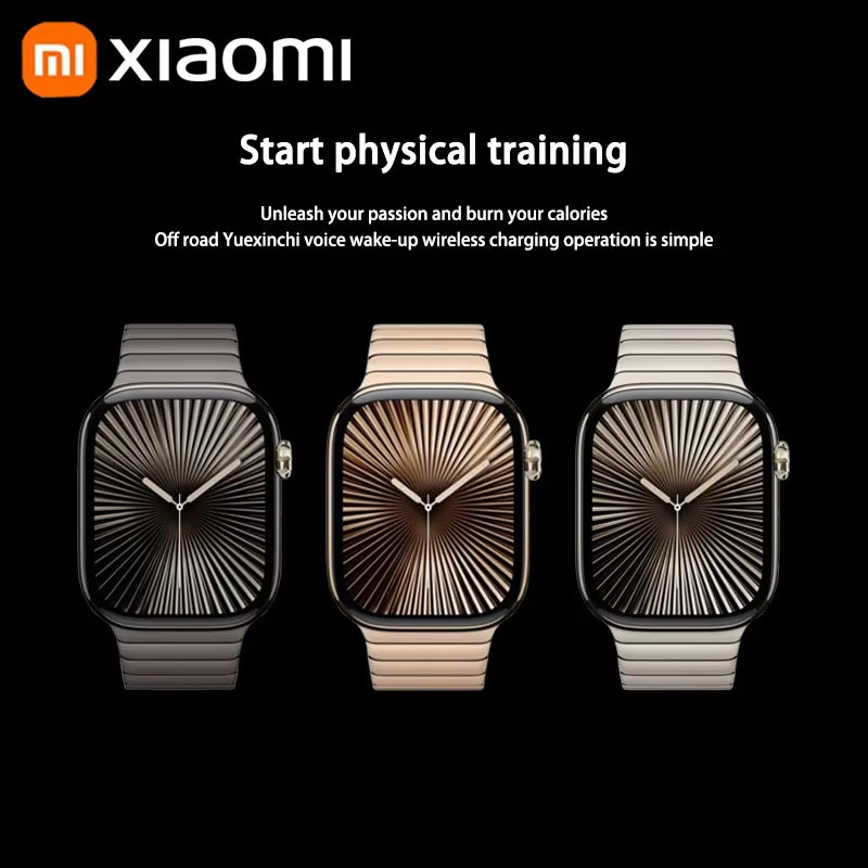 Xiaomi C10 Pro Smart Watch New NFC Waterproof Men Women GPS Track Bluetooth Call BT Music Games Wireless Charging Smartwatch