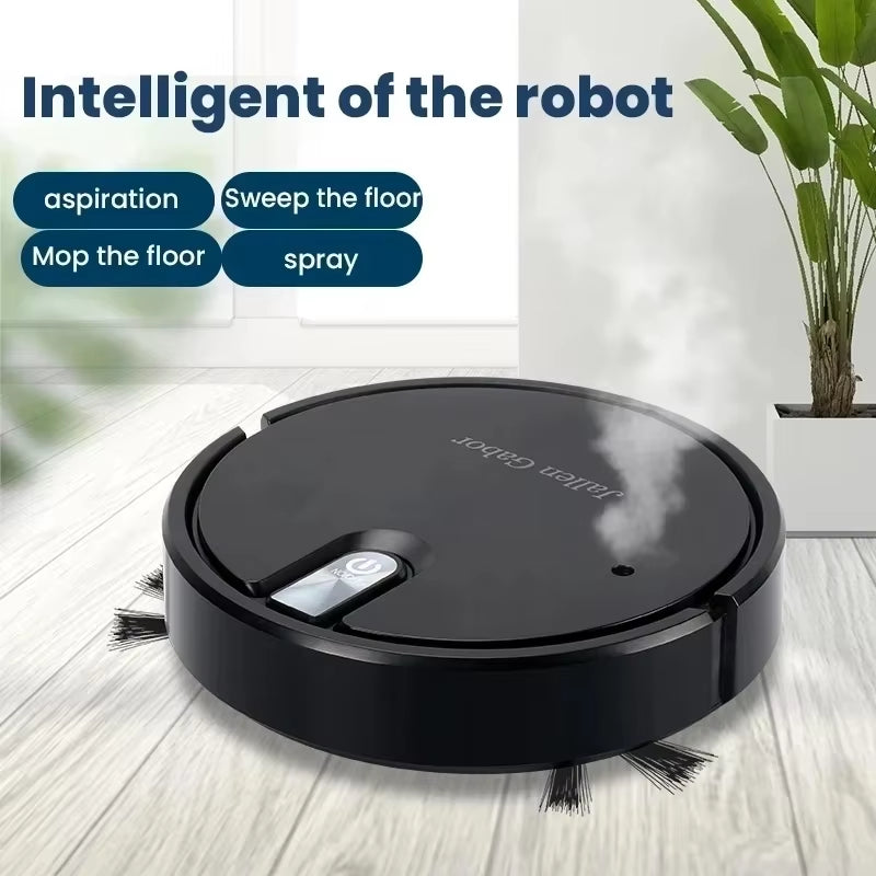 5-In-1 Wireless Smart Sweeping Robot Multifunctional Ultra-Quiet Vacuum Mopping and Humidifying Home Appliance